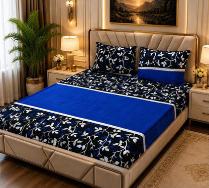 Fleece Bedsheet 3pc-Double Bed