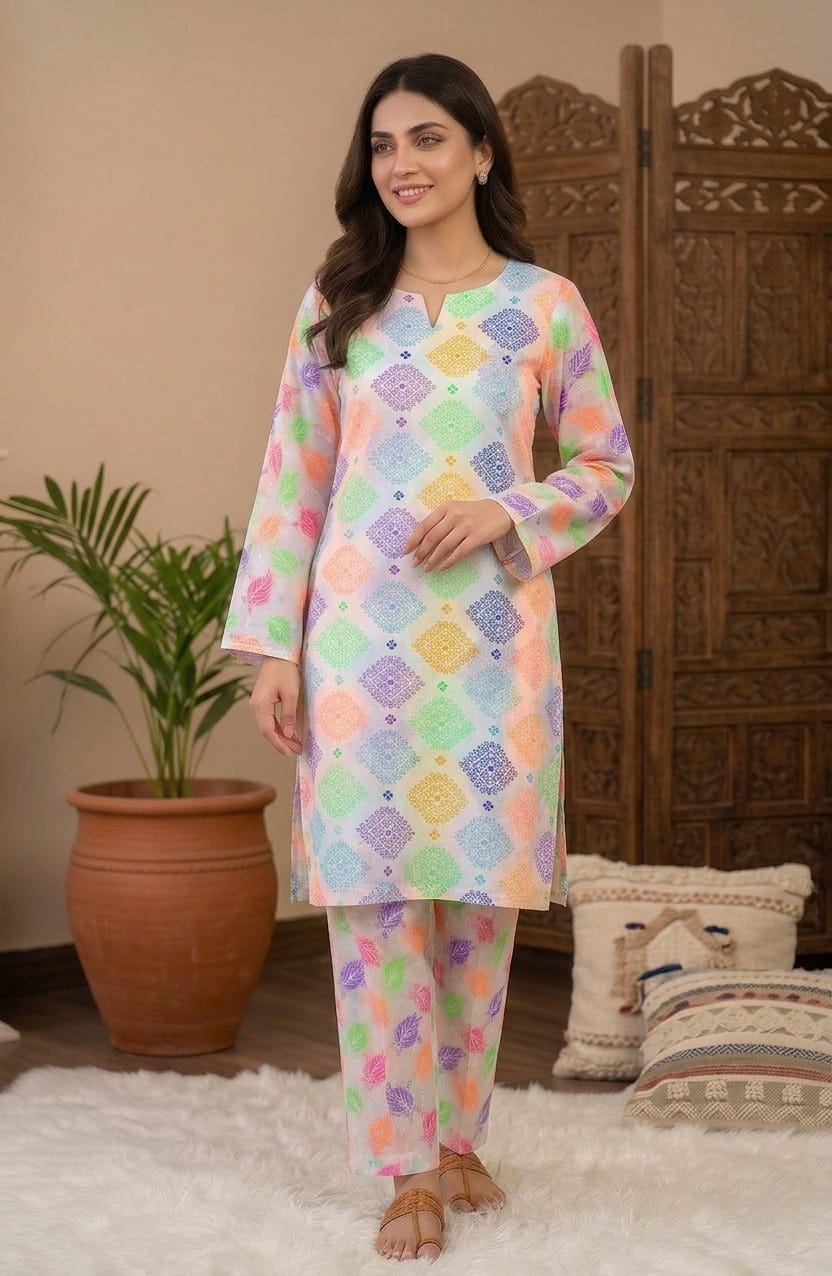 TRENDY 2PC's RAINBOW / CANDY