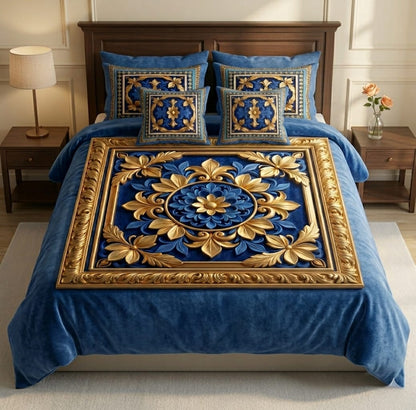 BEDIOR 5PCS DIGITAL 5D BED SHEET SET