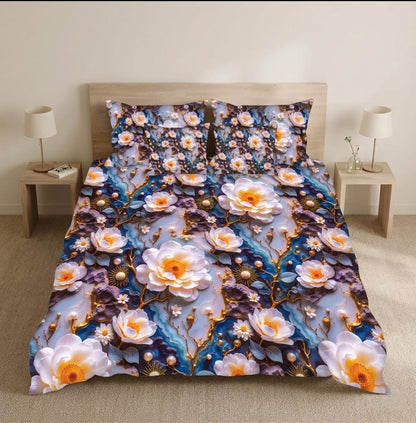 BEDIOR 5PCS DIGITAL 5D BED SHEET SET