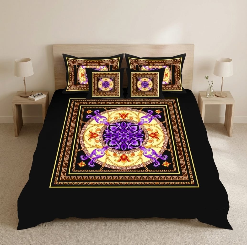 BEDIOR 5PCS DIGITAL 5D BED SHEET SET