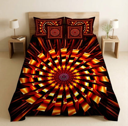 BEDIOR 5PCS DIGITAL 5D BED SHEET SET