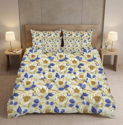 BEDIOR 5PCS DIGITAL 5D BED SHEET SET