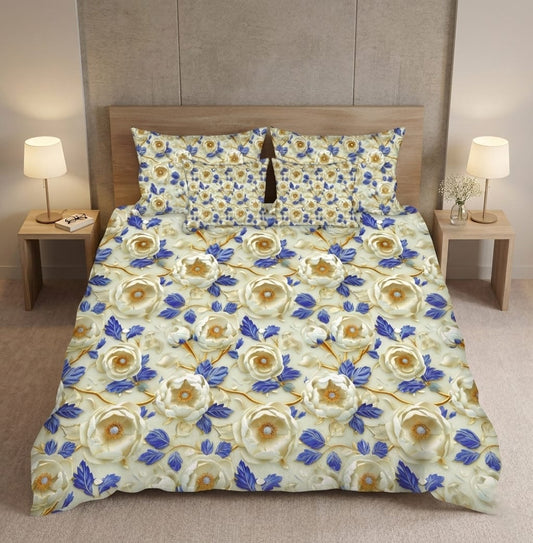 BEDIOR 5PCS DIGITAL 5D BED SHEET SET
