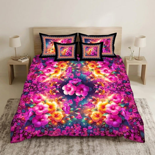 BEDIOR 5PCS DIGITAL 5D BED SHEET SET