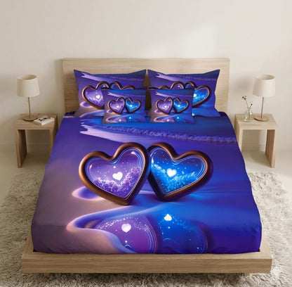 BEDIOR 5PCS DIGITAL 5D BED SHEET SET