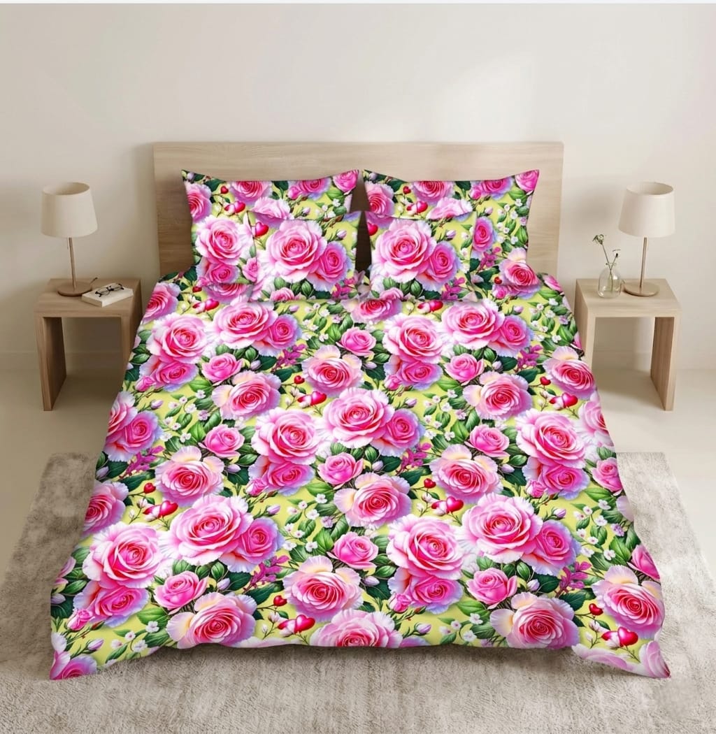 BEDIOR 5PCS DIGITAL 5D BED SHEET SET