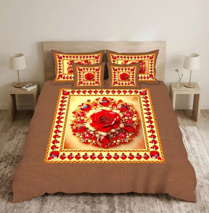 BEDIOR 5PCS DIGITAL 5D BED SHEET SET
