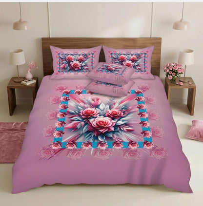 BEDIOR 5PCS DIGITAL 5D BED SHEET SET