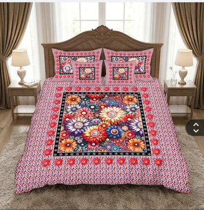 BEDIOR 5PCS DIGITAL 5D BED SHEET SET