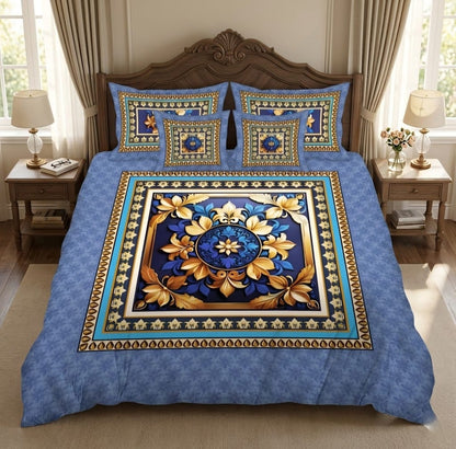BEDIOR 5PCS DIGITAL 5D BED SHEET SET