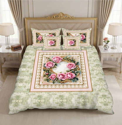 BEDIOR 5PCS DIGITAL 5D BED SHEET SET