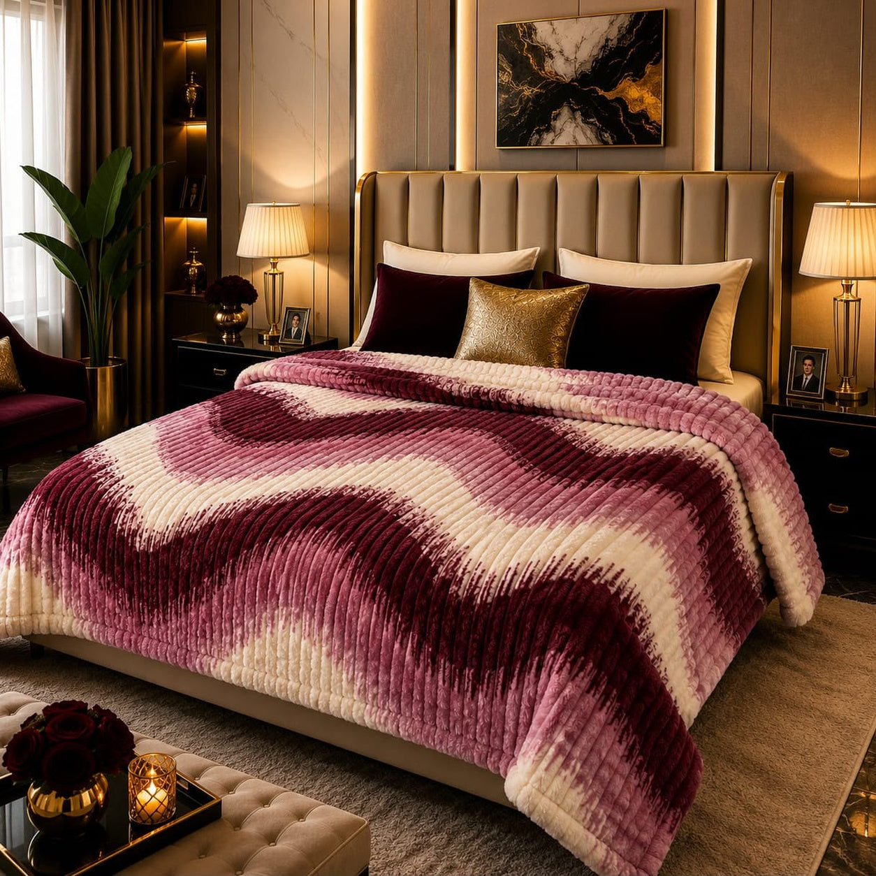 Luxury Bubble AC Blanket