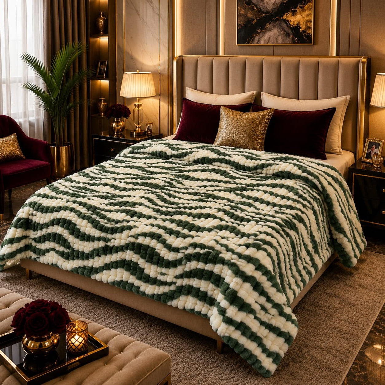 Luxury Bubble AC Blanket