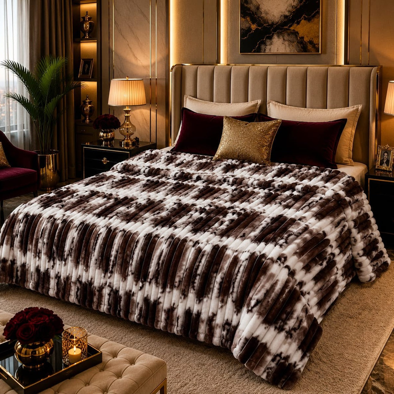 Luxury Bubble AC Blanket)