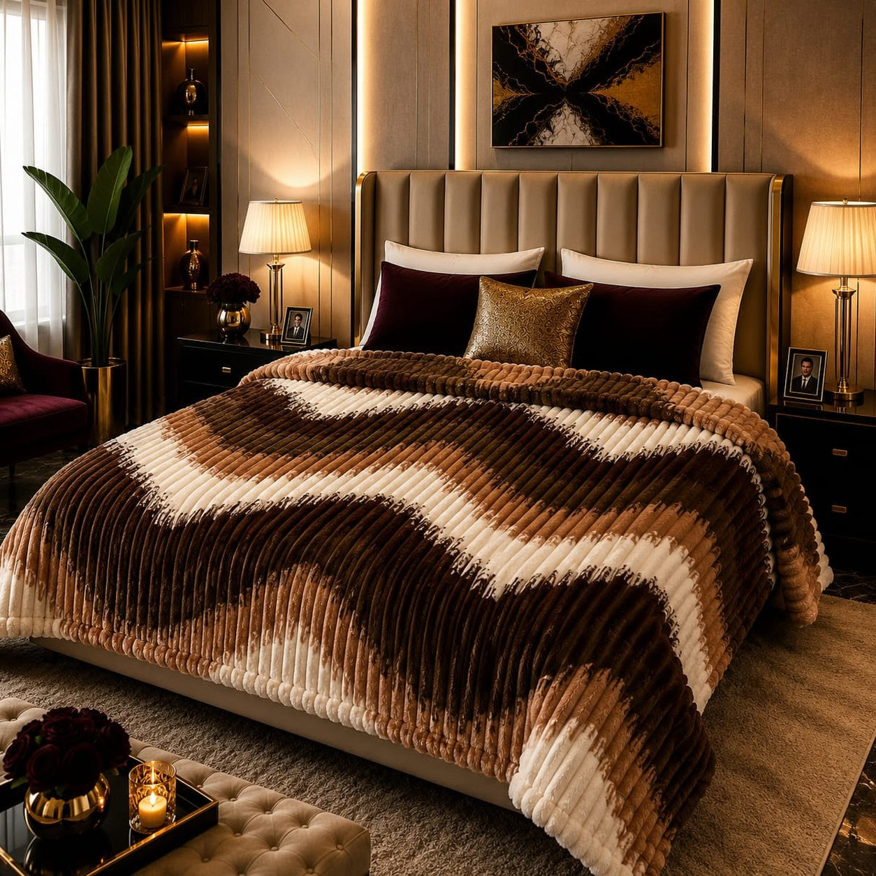 Luxury Bubble AC Blanket
