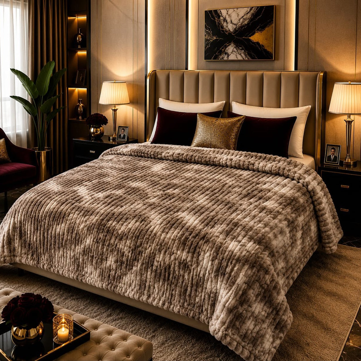 Luxury Bubble AC Blanket