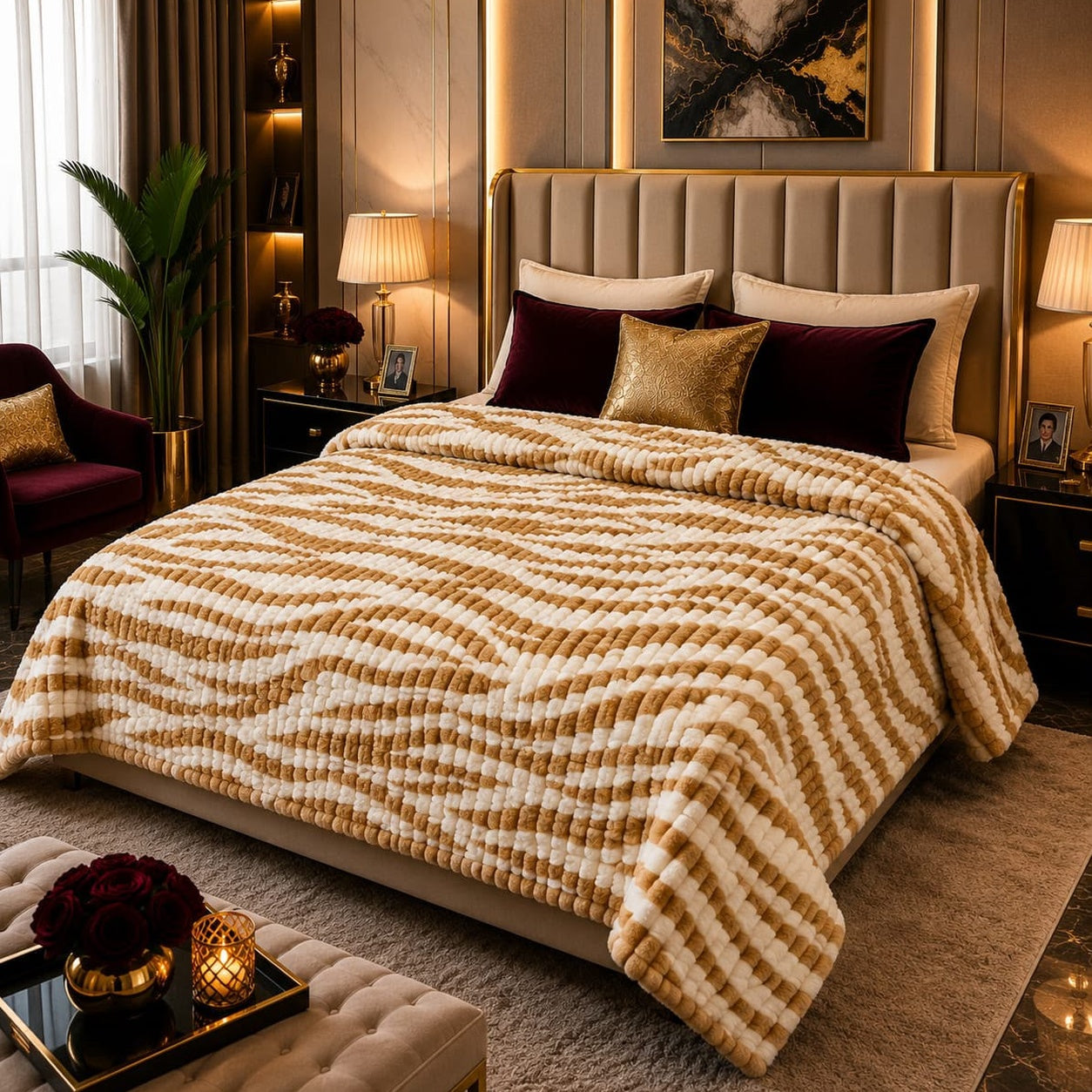 Luxury Bubble AC Blanket