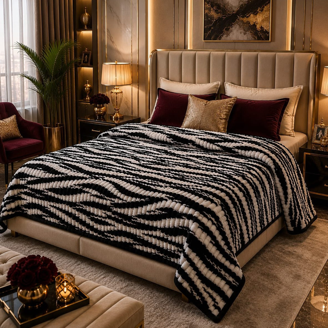 Luxury Bubble AC Blanket